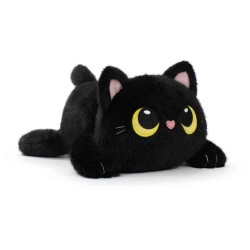 Mushy Friends Black Cat plush toy 28cm