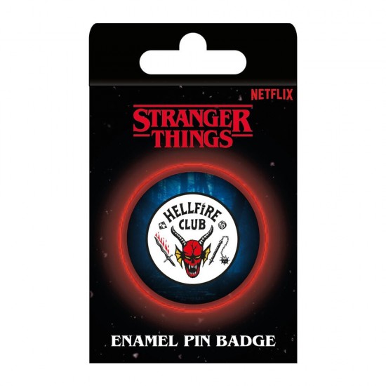 Stranger Things 5 Hellfire Club pin 10 Τεμ.