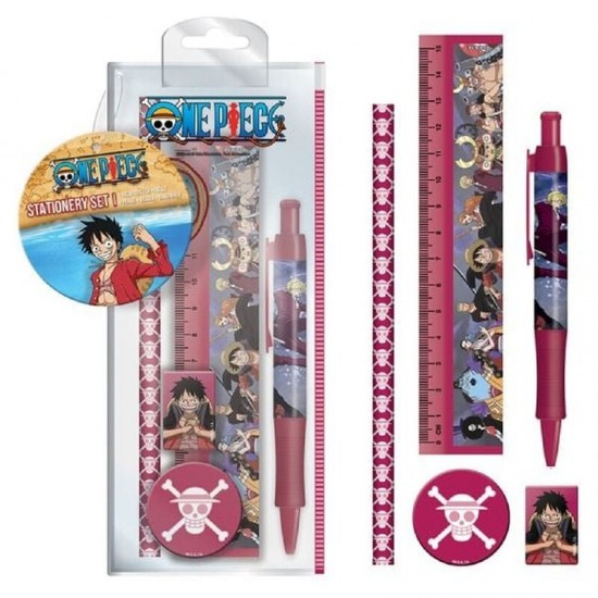 One Piece stationery set 12 Τεμ.