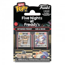 Bitty POP pack 2 figures  Five Nights at Freddys Withered Freddy - Sun & Moon 12 Τεμ.