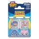 Bitty POP pack 2 figures Sonic The Hedgehog Sonic & Amy Rose 12 Τεμ.