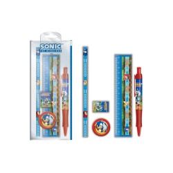 Sonic The Hedgehog stationery set 12 Τεμ.