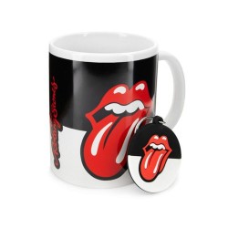 The Rolling Stones mug and keychain set