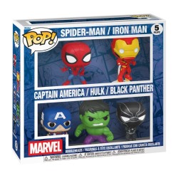 POP pack 5 figures Marvel
