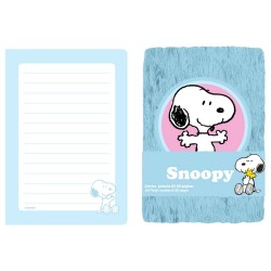 Snoopy Peanuts A5 plush notebook