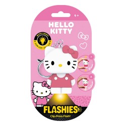 Flashies Hello Kitty 3D keychain with led flashlight