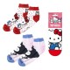 Hello Kitty Kuromi adult set 2 pairs of socks 12 Τεμ.