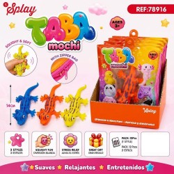 Taba Mochi Lizard assorted stress-relief 14cm 12 Τεμ.