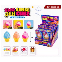 Squishy Ice Cream Cone assorted stress-relief 7.5cm 12 Τεμ.
