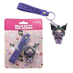 Hello Kitty Kuromi keychain 6 Τεμ.
