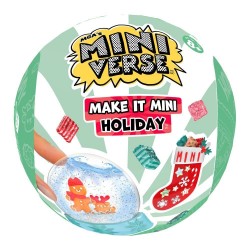 Miniverse Make It Mini Holiday assorted surprise capsule 15 Τεμ.