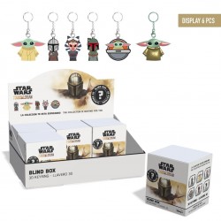 Star Wars The Mandalorian assorted surprise keychain 6 Τεμ.