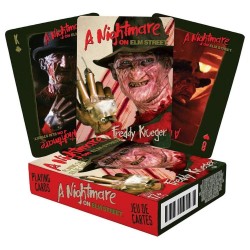 A Nightmare on Elm Street poker playing cards