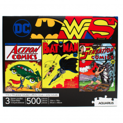 DC Comics 3 puzzles set 500pcs