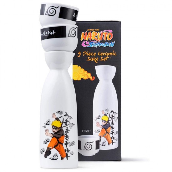 Naruto Shippuden sake set 3pcs