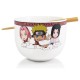 Naruto Shippuden ramen bowl + chopsticks 470ml