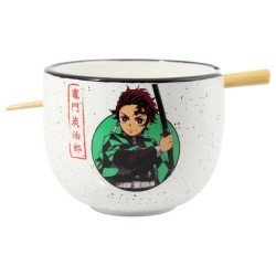 Demon Slayer Kimetsu no Yaiba ramen bowl + chopsticks 470ml
