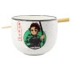 Demon Slayer Kimetsu no Yaiba ramen bowl + chopsticks 470ml