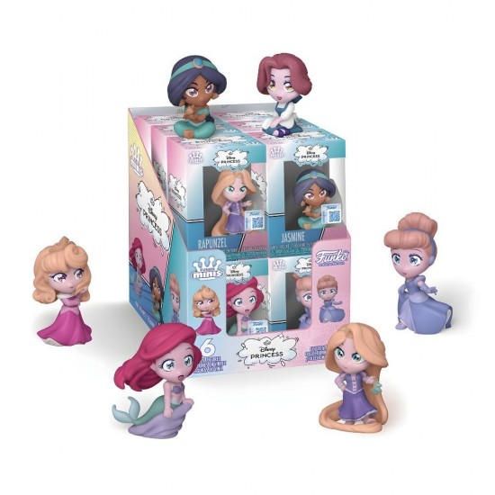 Assorted Mini Vinyl figure Disney Princess 12 Τεμ.