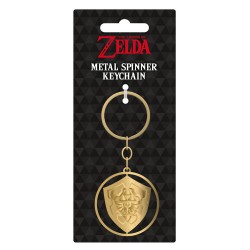 The Legend of Zelda Triforce metal spinner keychain 10 Τεμ.