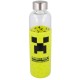 Minecraft silicone cover glass bottle 585ml