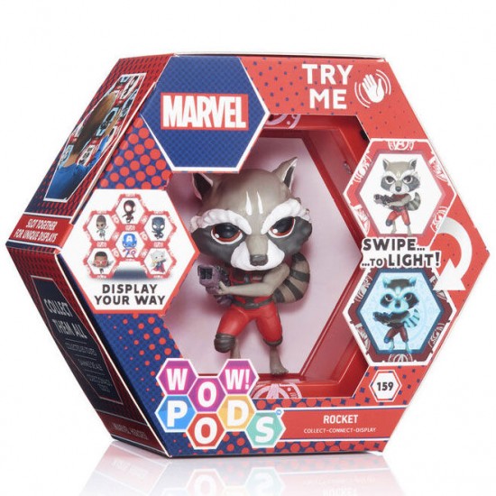 WOW! POD Marvel Rocket Raccoon led figure