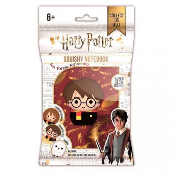 Harry Potter Skwisheez A6 Notebook - Harry - Kawaii