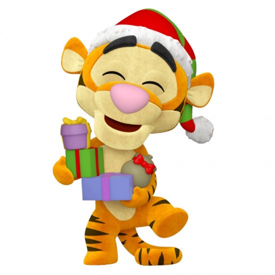POP figure Disney Holiday Tigger Flocked Exclusive