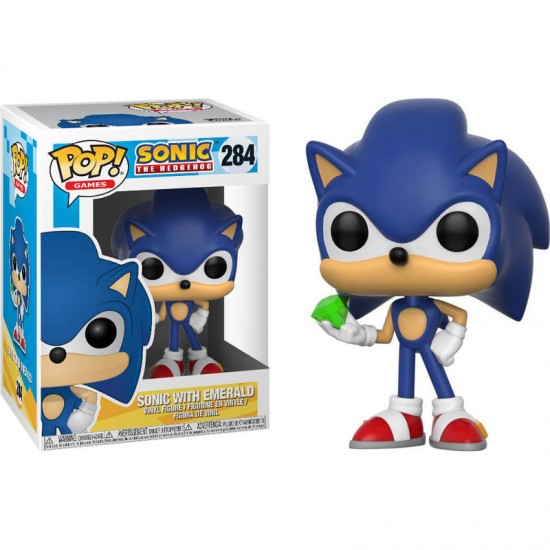 POP figure Sonic with Emerald