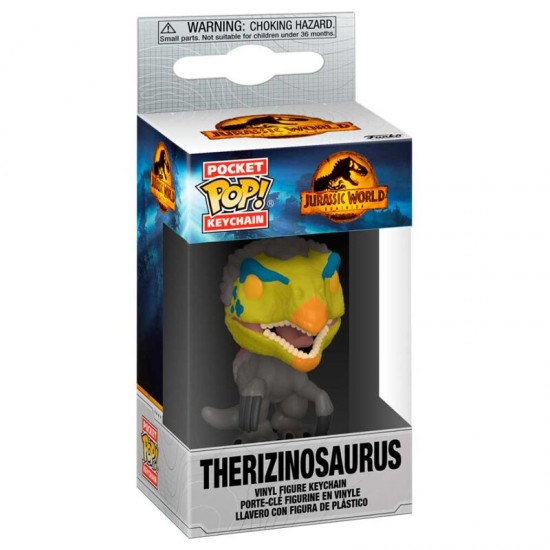 Pocket POP Keychain Jurassic World 3 Therizinosaurus