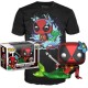 Set figure POP & Tee Marvel Deadpool Mermaid Exclusive S