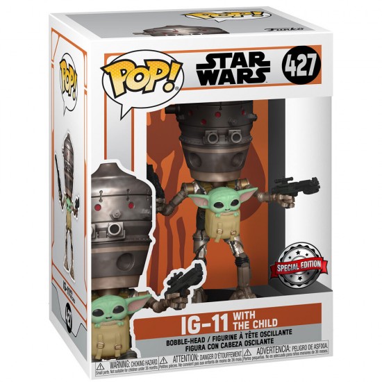 Set figure POP & Tee Star Wars IG-11 With the Child Exclusive M