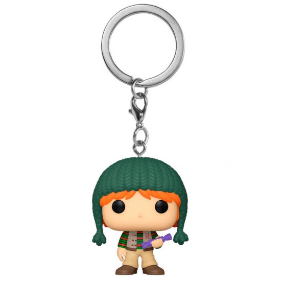 Pocket POP Keychain Harry Potter Holiday Ron Exclusive