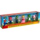 Nintendo Super Mario set 5 figures 6cm