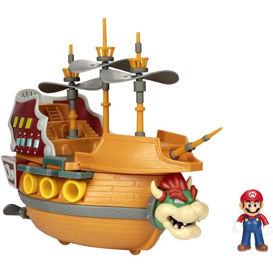 Nintendo Super Mario Deluxe Aeronave Bowser playset