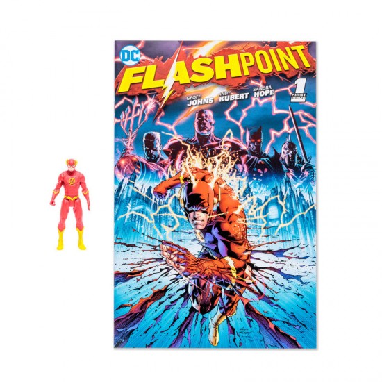 DC Comics Comic Flashpoint + The Flash figure 7cm