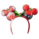 Loungefly Disney Mickey & Minnie Christmas ear headband