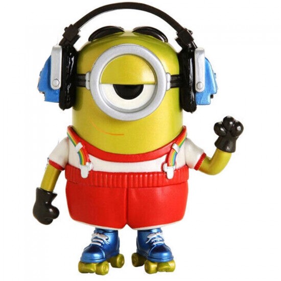 Set figure POP & Tee Minions Roller Skating Stuart Metallic Exclusive XL