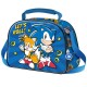 Sonic The Hedgehog Lets Roll 3D lunch bag
