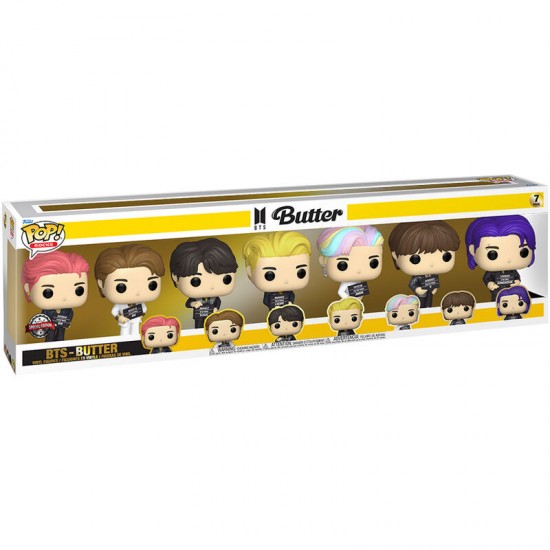 POP pack 7 figures BTS Butter Exclusive