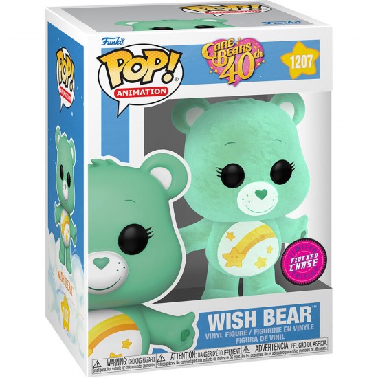 Pack 6 POP figures Care Bears 40th Anniversary Wish Bear 5 + 1 Chase