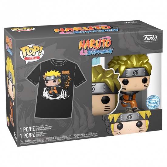 Set figure POP & Tee Naruto Shippuden Exclusive L