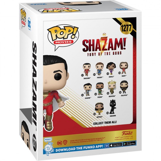 POP figure DC Comics Shazam! Fury of the Gods Shazam