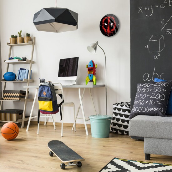 Marvel Deadpool wall clock