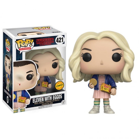 POP figure Stranger Things Eleven with Eggos 5 + 1 Chase 6 Τεμ.