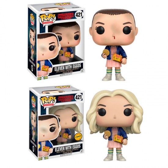 POP figure Stranger Things Eleven with Eggos 5 + 1 Chase 6 Τεμ.