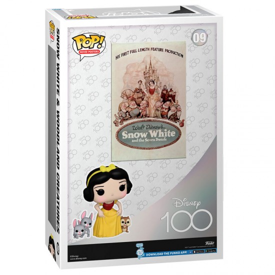 POP figure Movie Poster Disney 100th Snow White & Woodland Creatures