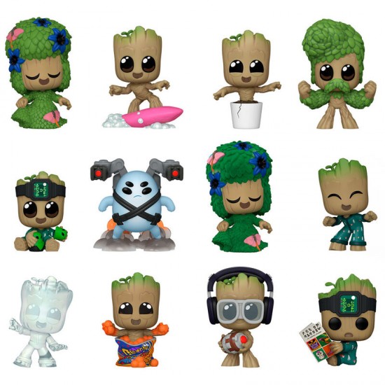 Mistery Minis Marvel I am Groot assorted figure 12 Τεμ.
