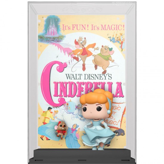 POP figure Movie Poster Disney 100Th Anniversary Cinderella