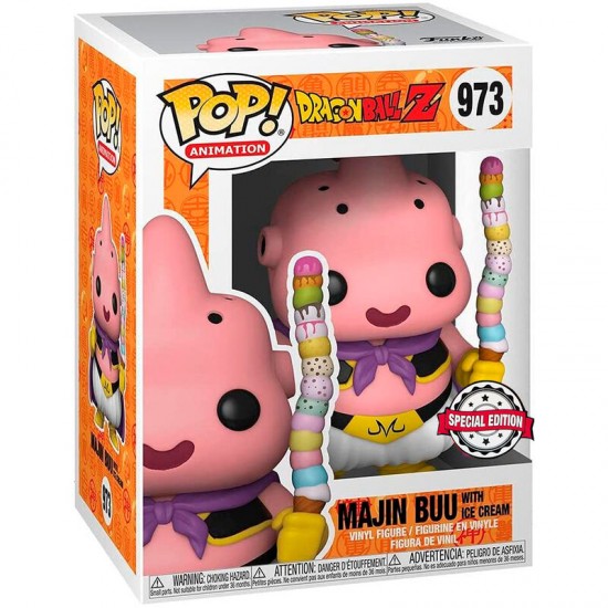 Set figure POP & Tee Dragon Ball Z Majin Buu Exclusive S